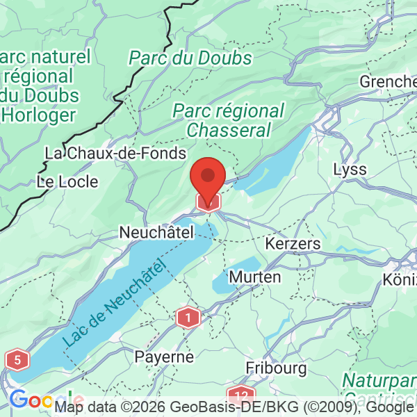 Carte de l'activité