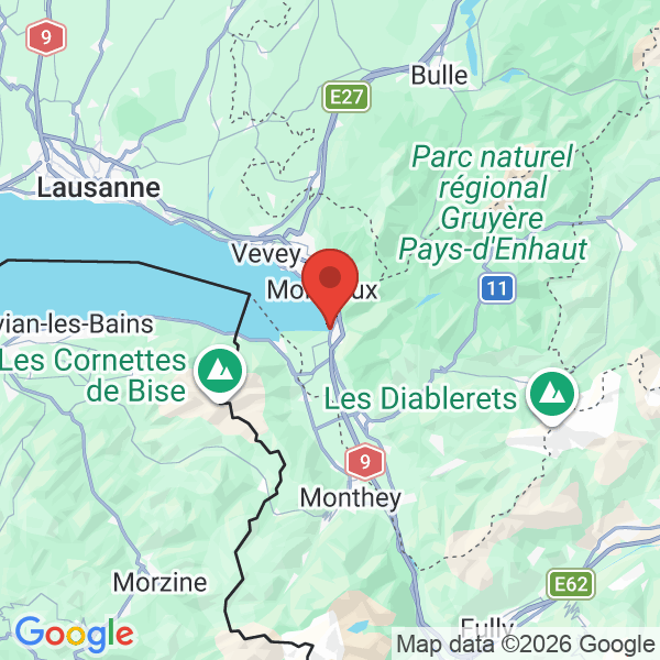 Carte de l'activité