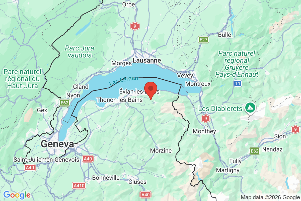 Carte de l'activité