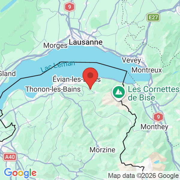 Carte de l'activité
