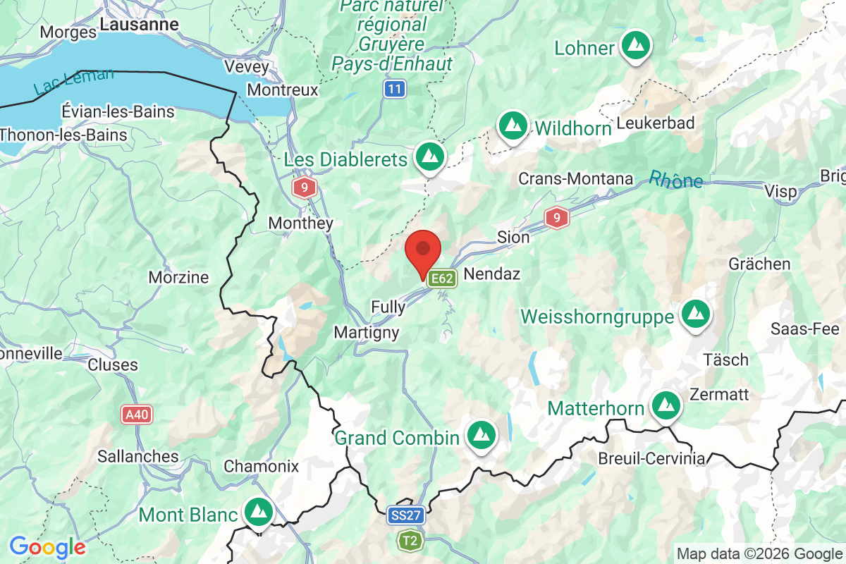 Carte de l'activité