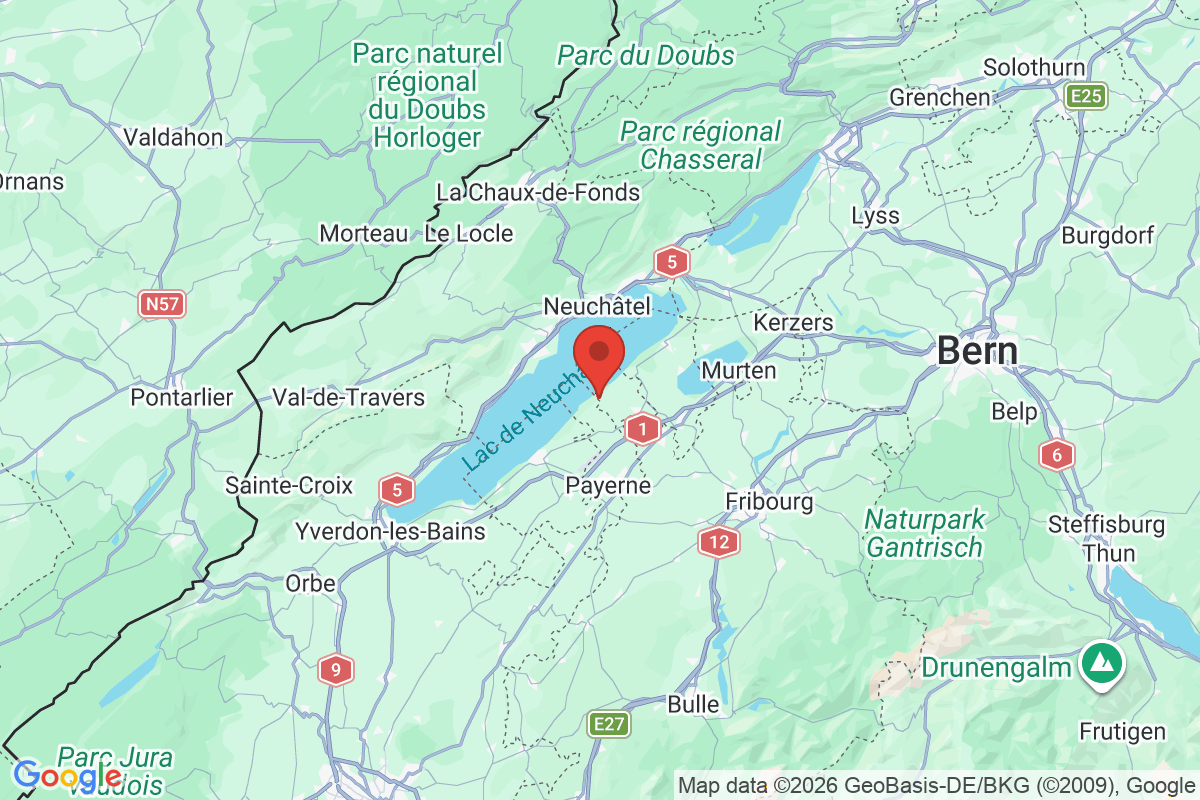 Carte de l'activité