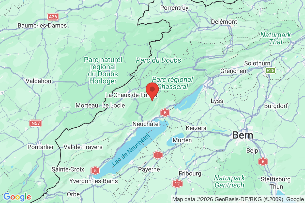 Carte de l'activité
