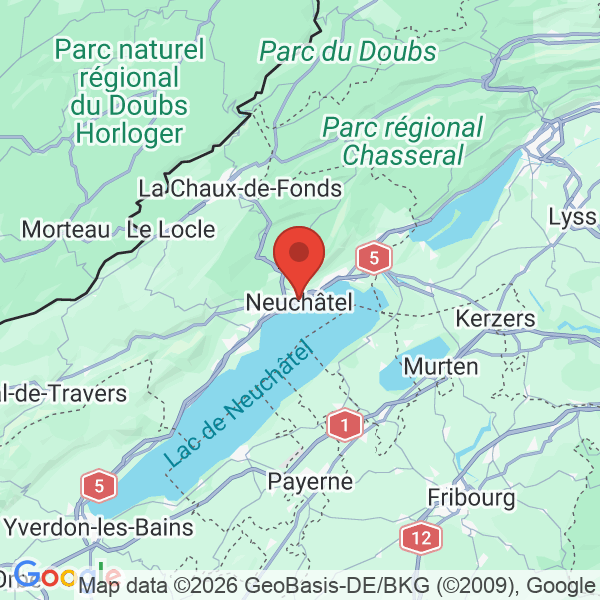 Carte de l'activité