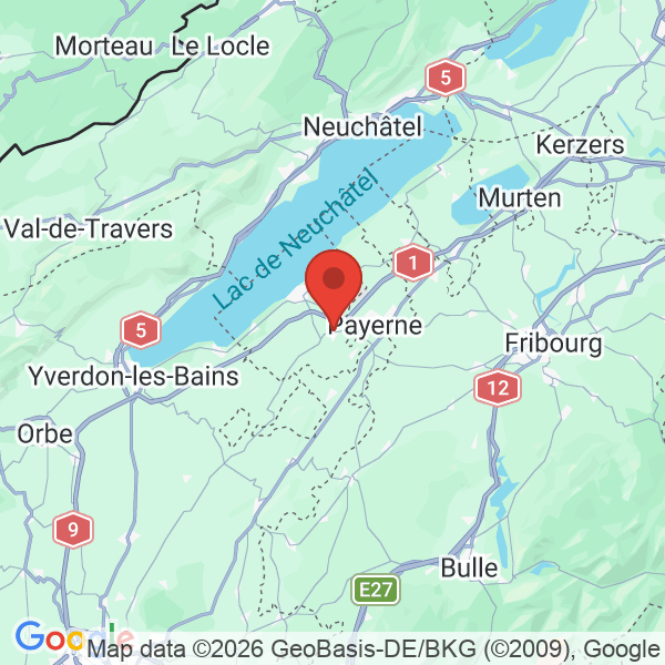 Carte de l'activité