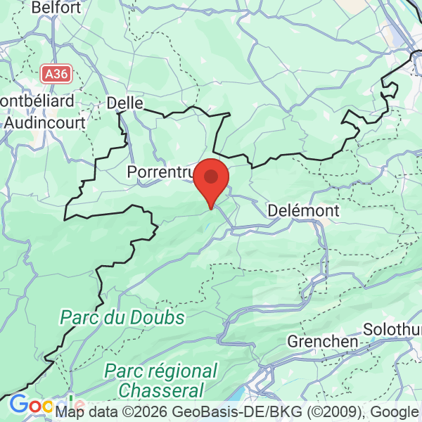 Carte de l'activité