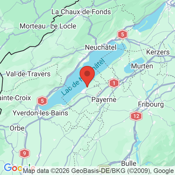 Carte de l'activité