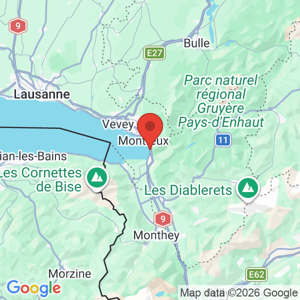 Carte de l'activité