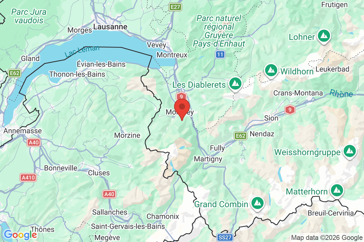 Carte de l'activité