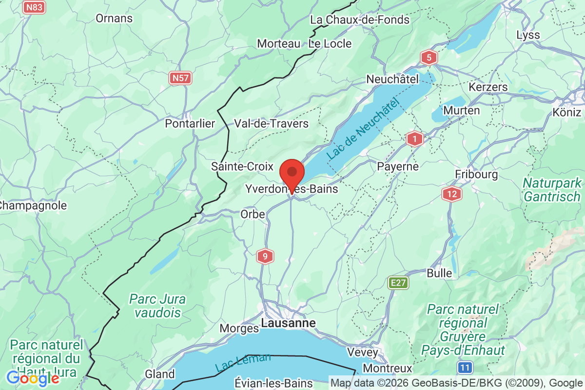 Carte de l'activité