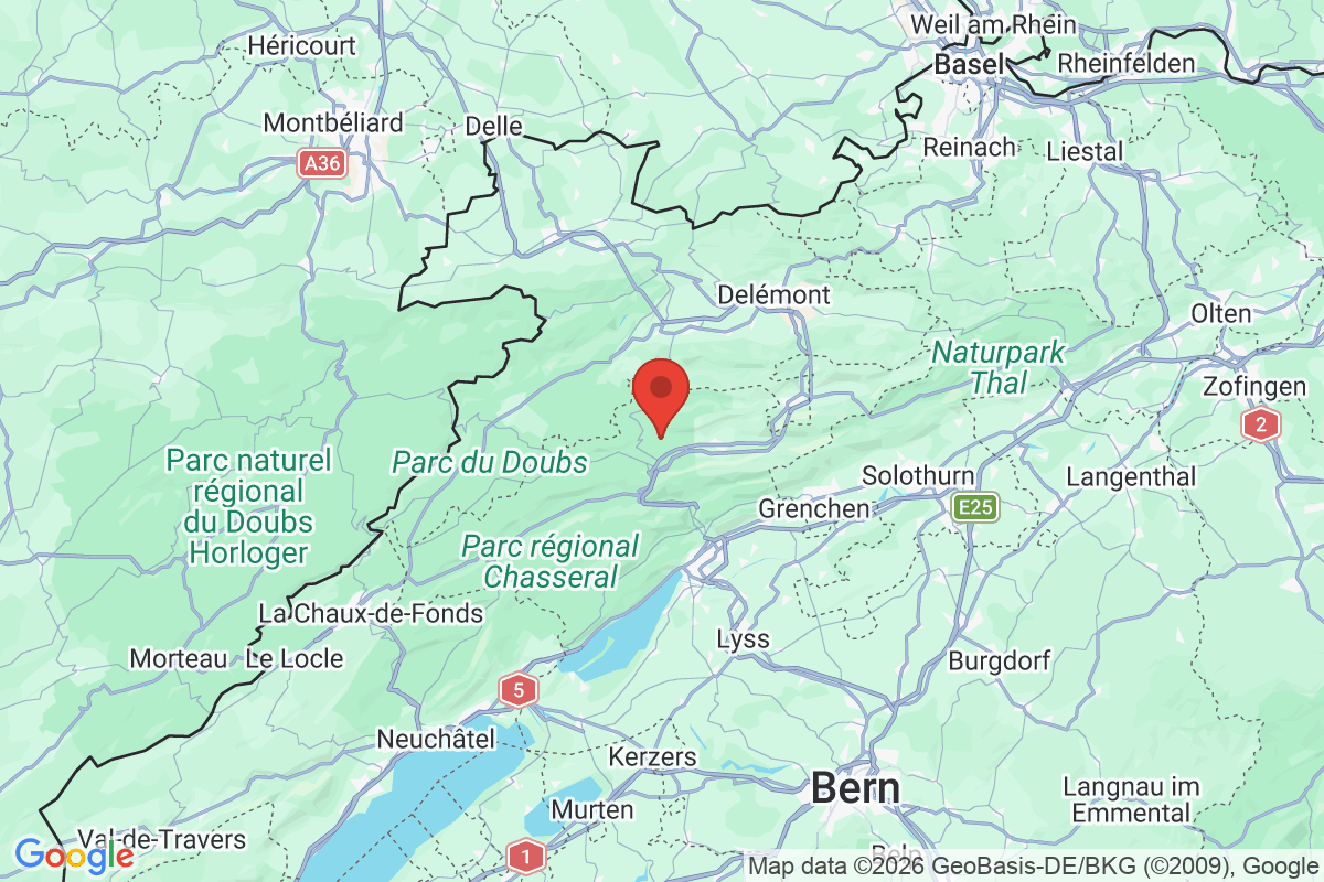 Carte de l'activité