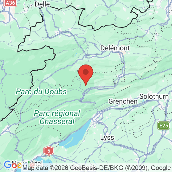 Carte de l'activité