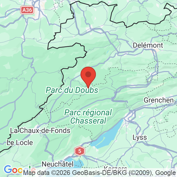 Carte de l'activité