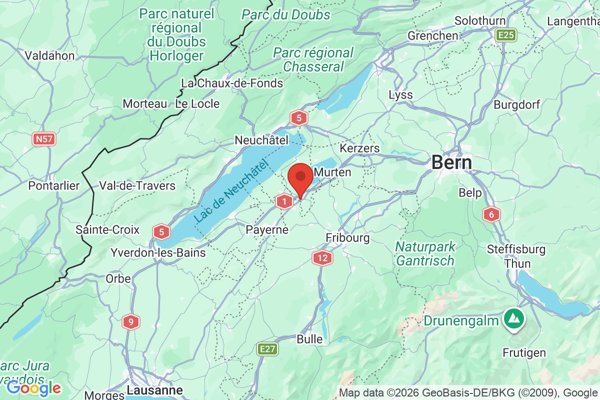 Carte de l'activité