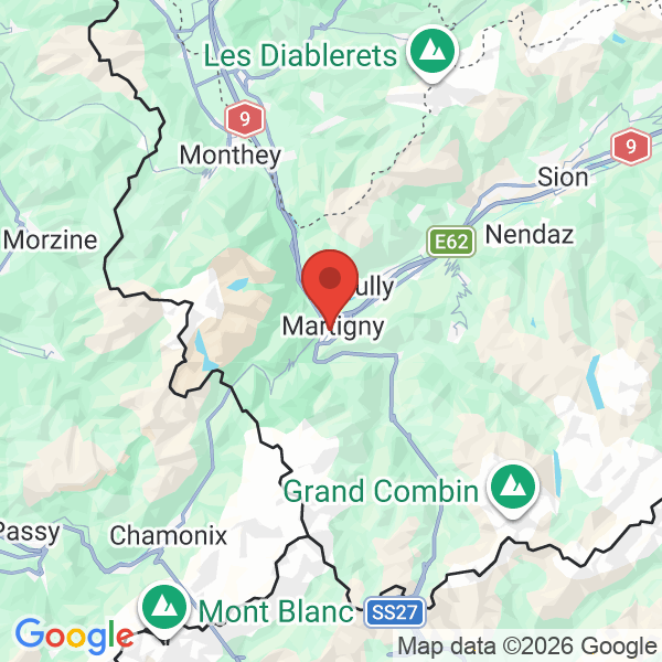 Carte de l'activité