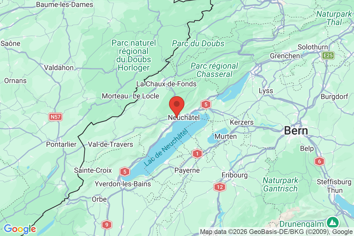 Carte de l'activité