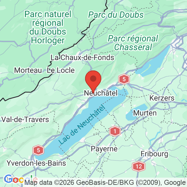 Carte de l'activité