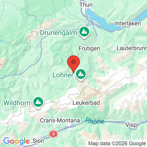 Carte de l'activité