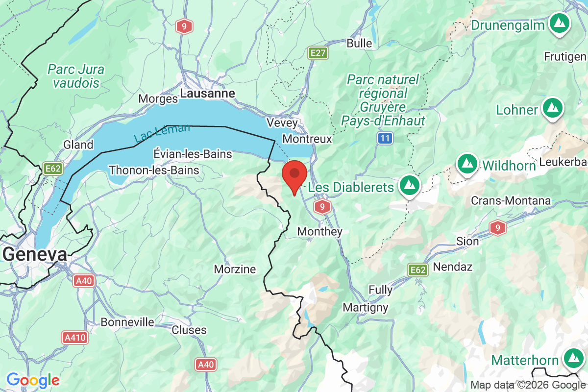 Carte de l'activité