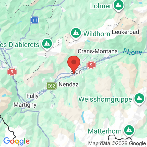 Carte de l'activité