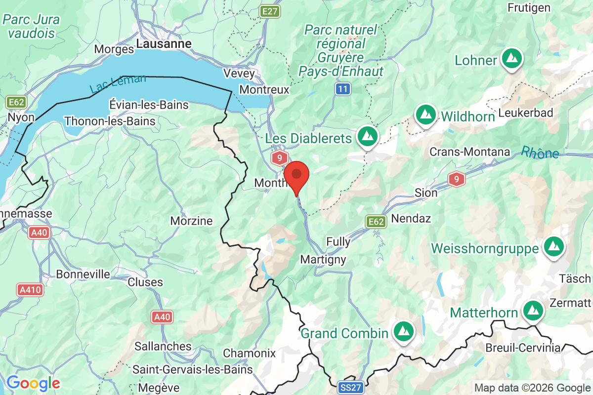 Carte de l'activité