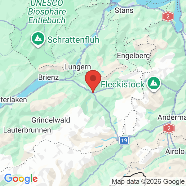 Carte de l'activité