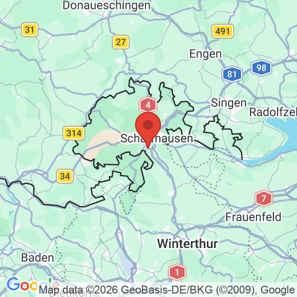 Carte de l'activité