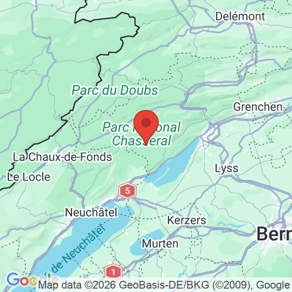 Carte de l'activité