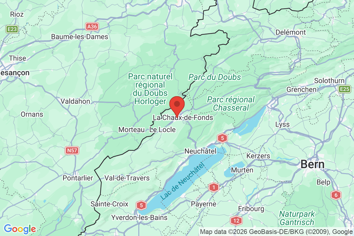 Carte de l'activité