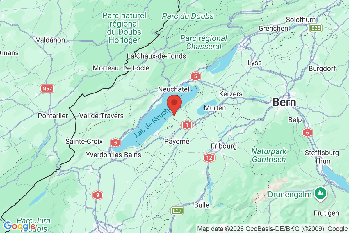 Carte de l'activité