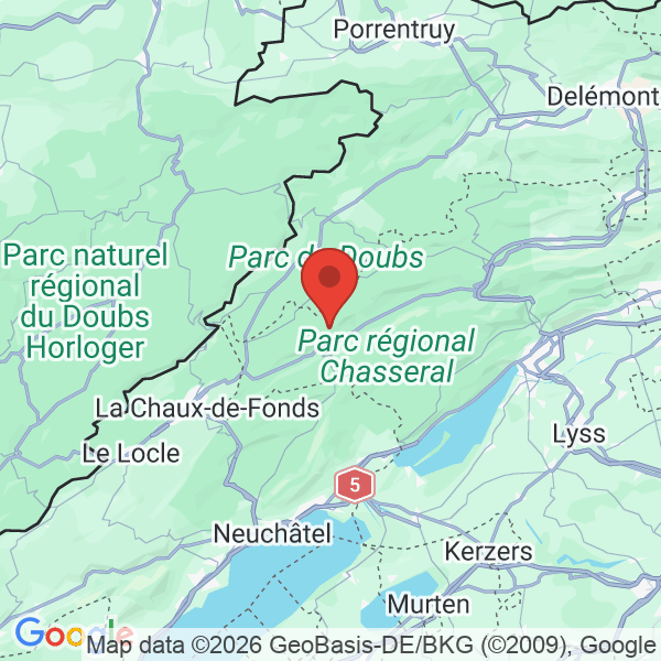 Carte de l'activité