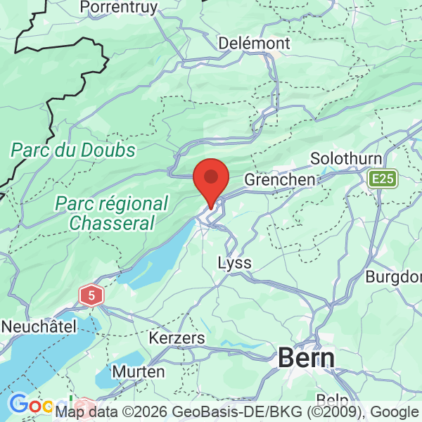 Carte de l'activité