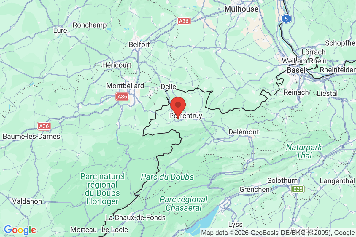 Carte de l'activité