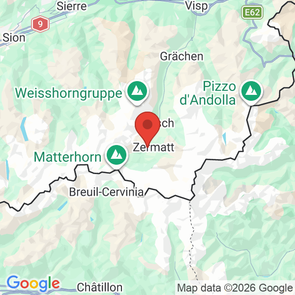 Carte de l'activité