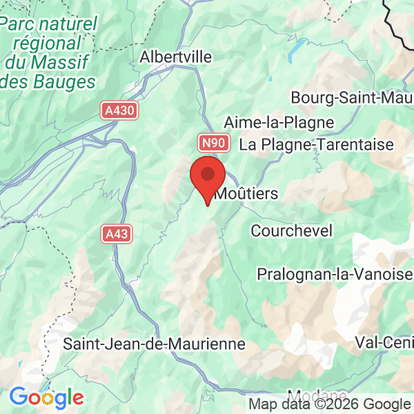 Carte de l'activité