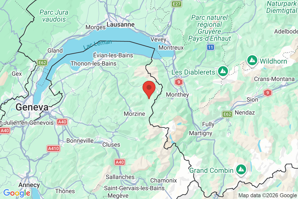 Carte de l'activité