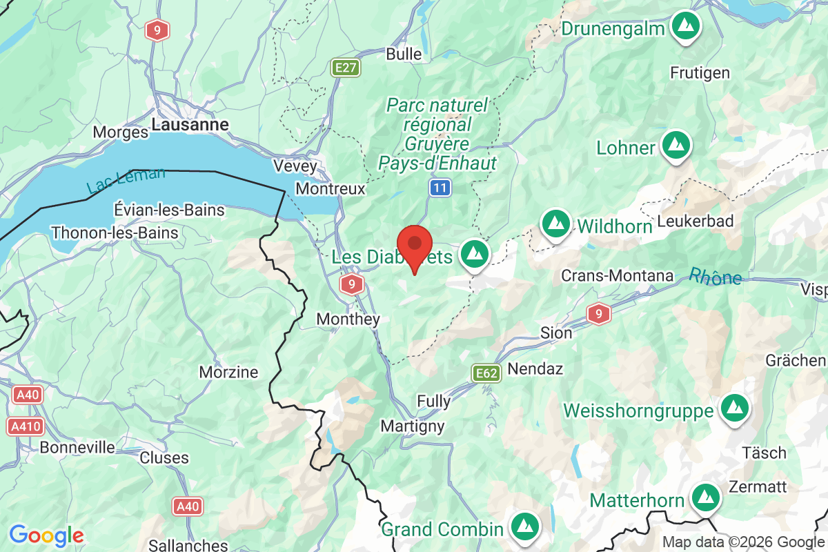 Carte de l'activité