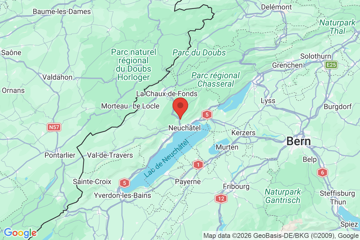 Carte de l'activité