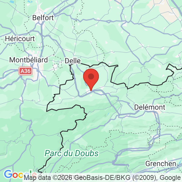 Carte de l'activité