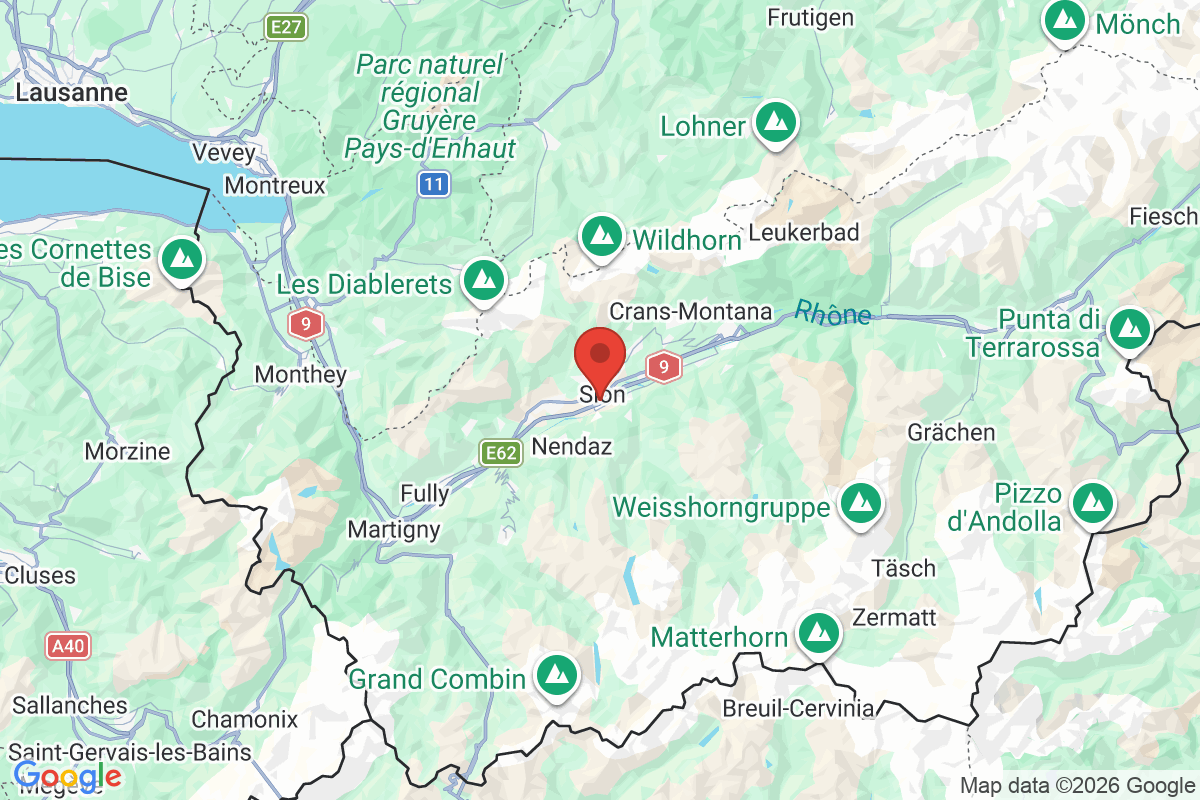 Carte de l'activité