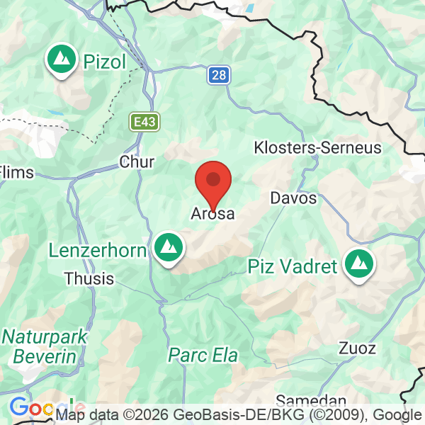 Carte de l'activité