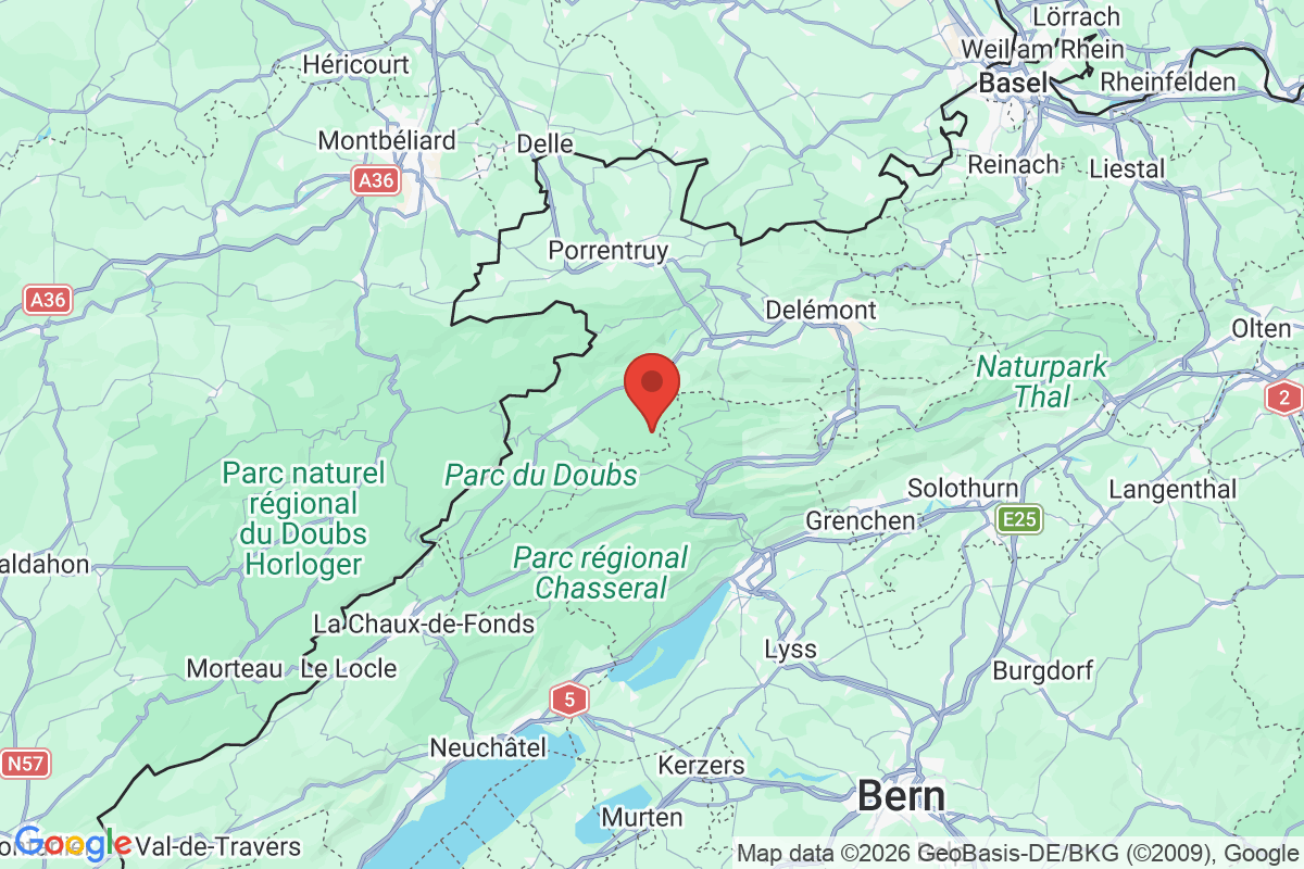 Carte de l'activité