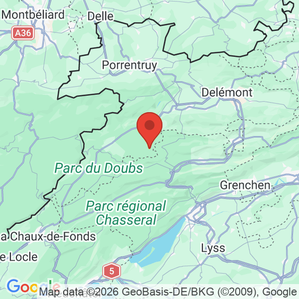 Carte de l'activité