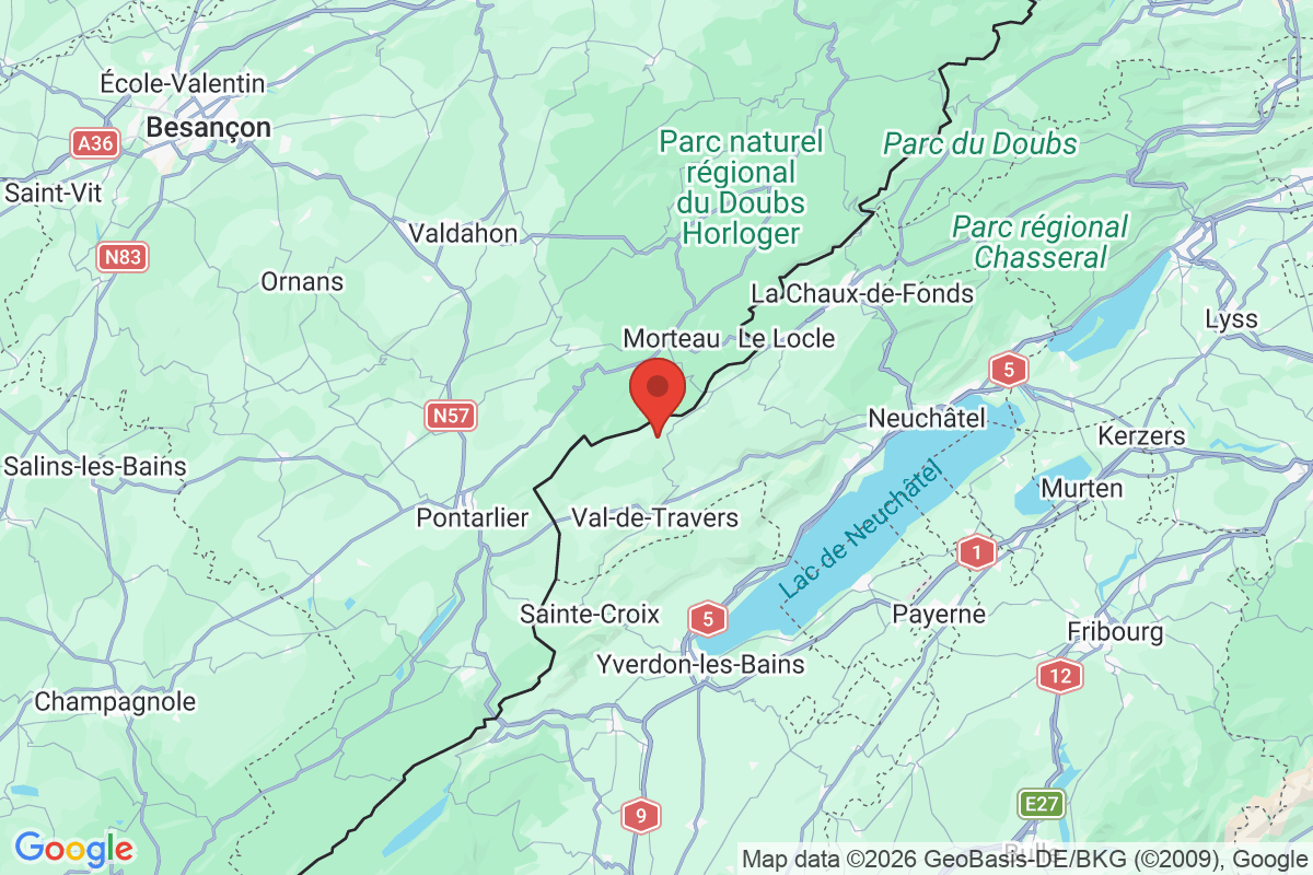 Carte de l'activité