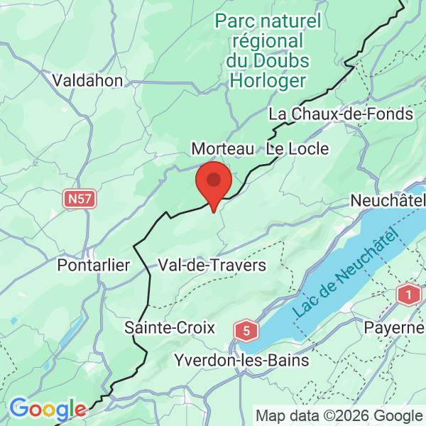 Carte de l'activité