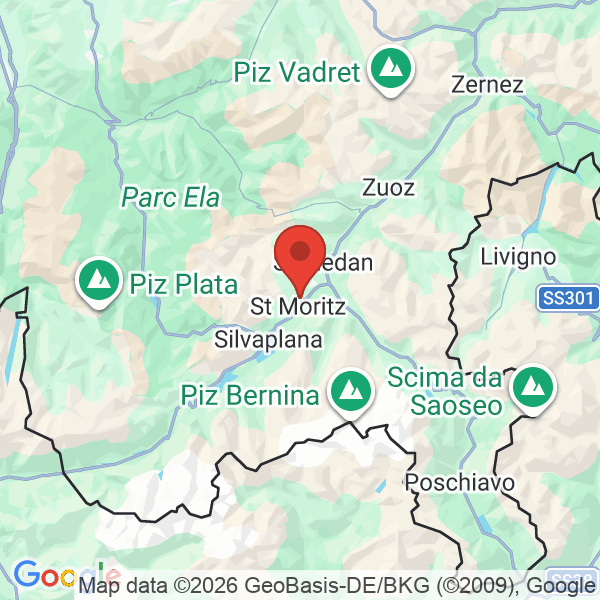 Carte de l'activité