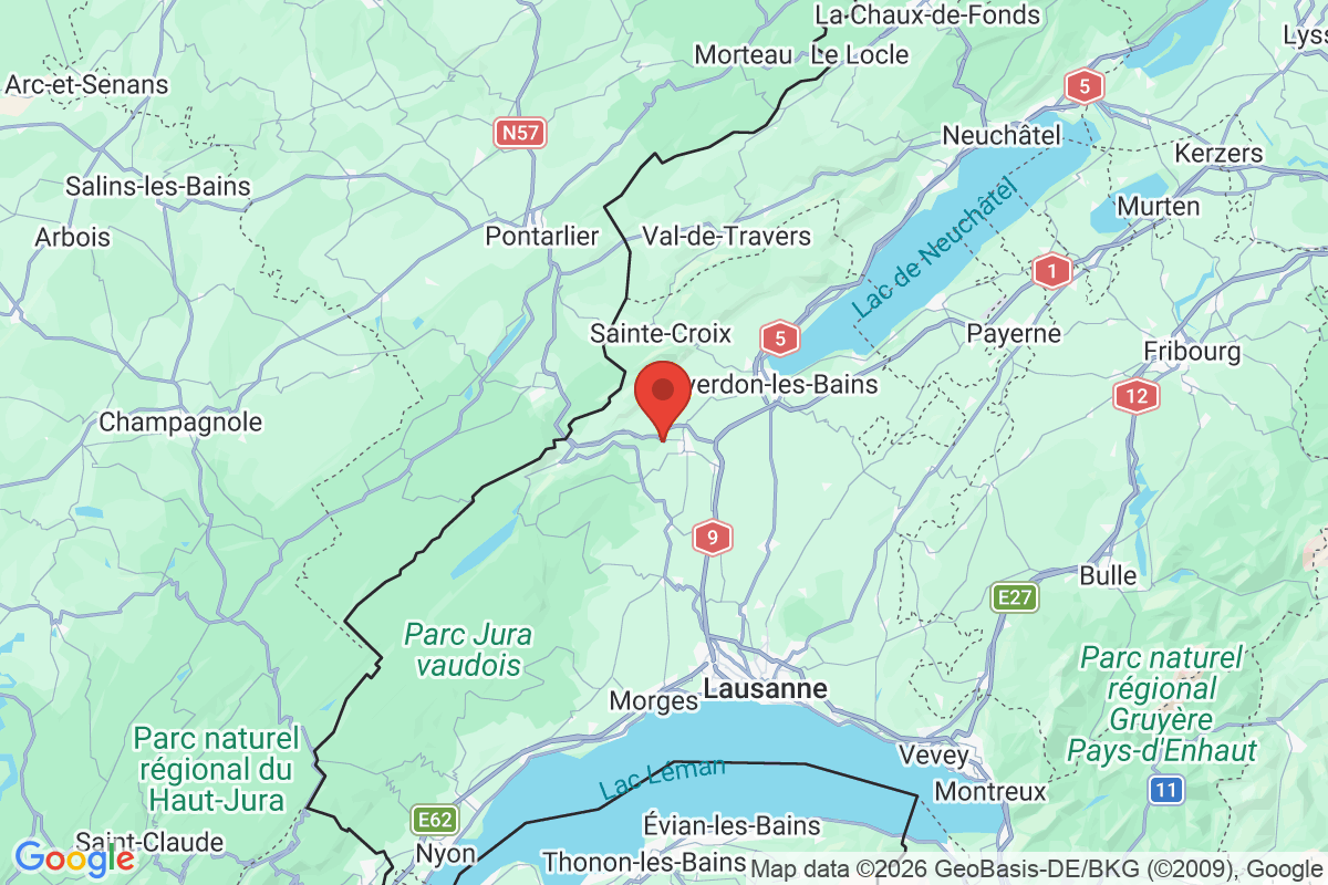 Carte de l'activité