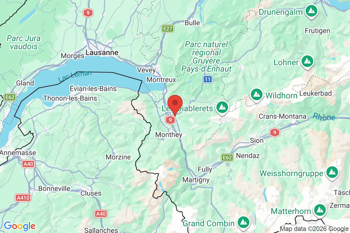 Carte de l'activité