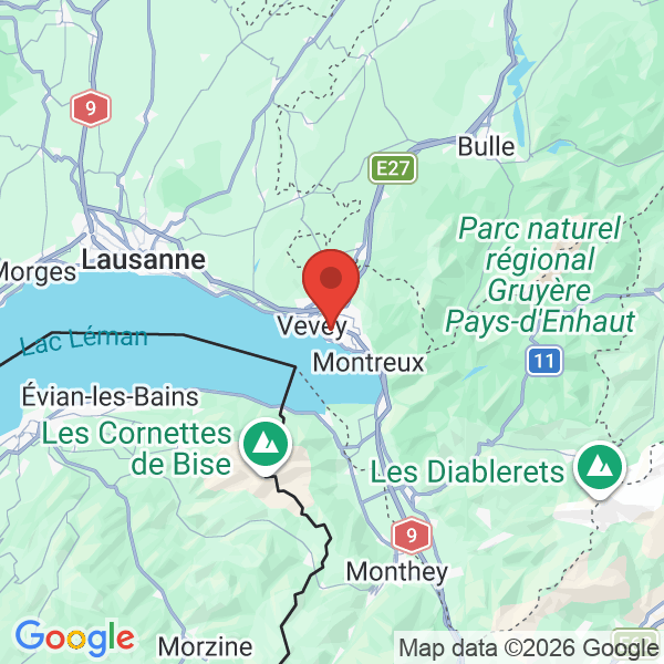 Carte de l'activité