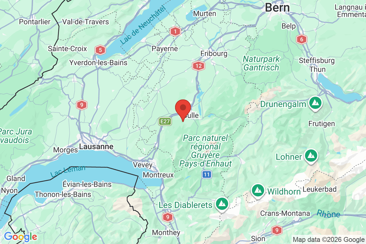 Carte de l'activité